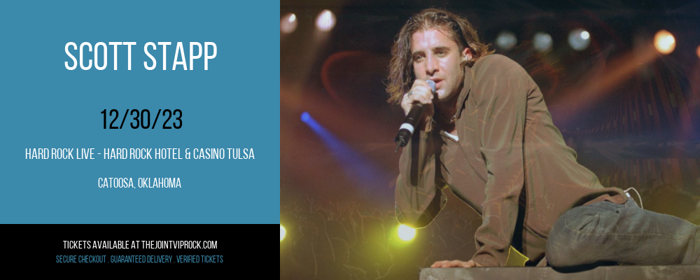 Scott Stapp at The Theater at Virgin Hotels