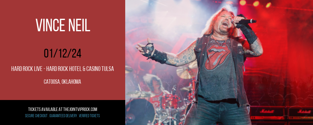 Vince Neil at The Theater at Virgin Hotels