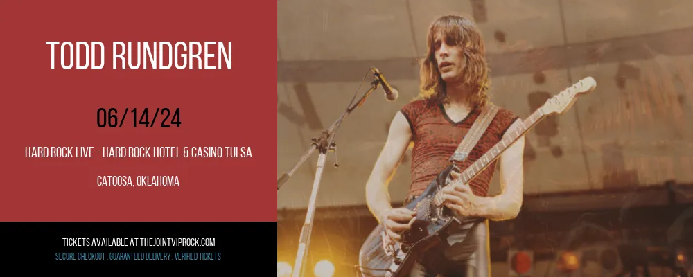 Todd Rundgren at The Theater at Virgin Hotels
