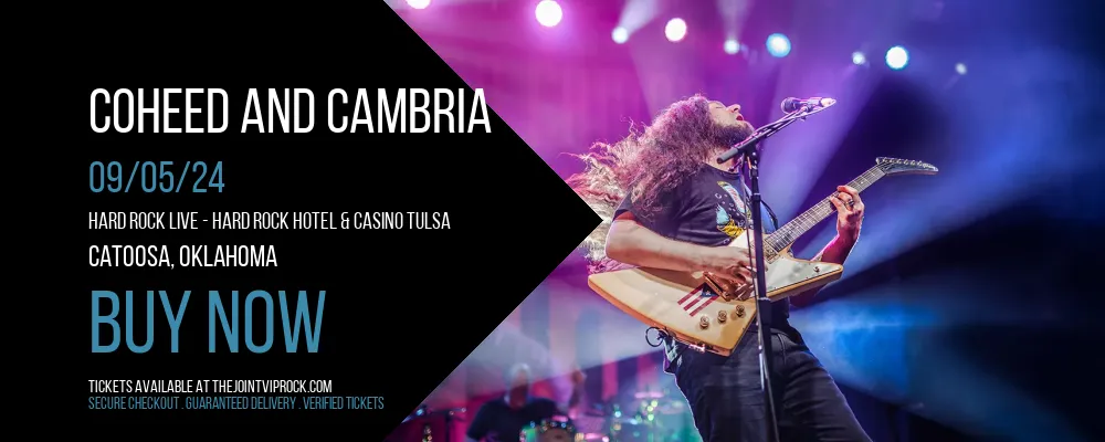 Coheed and Cambria at The Theater at Virgin Hotels