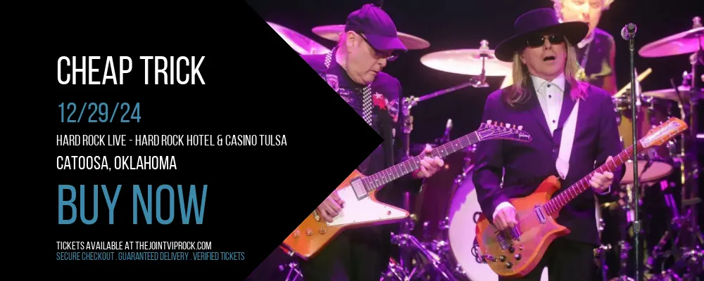 Cheap Trick at The Theater at Virgin Hotels