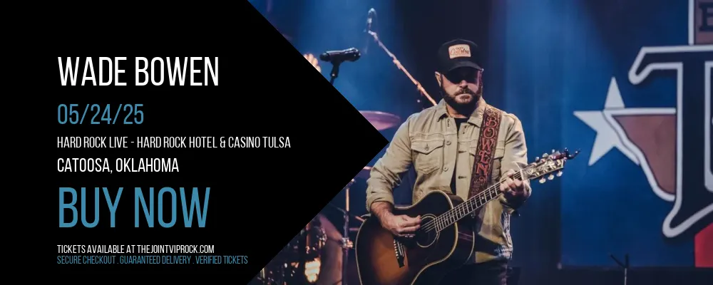 Wade Bowen at The Theater at Virgin Hotels