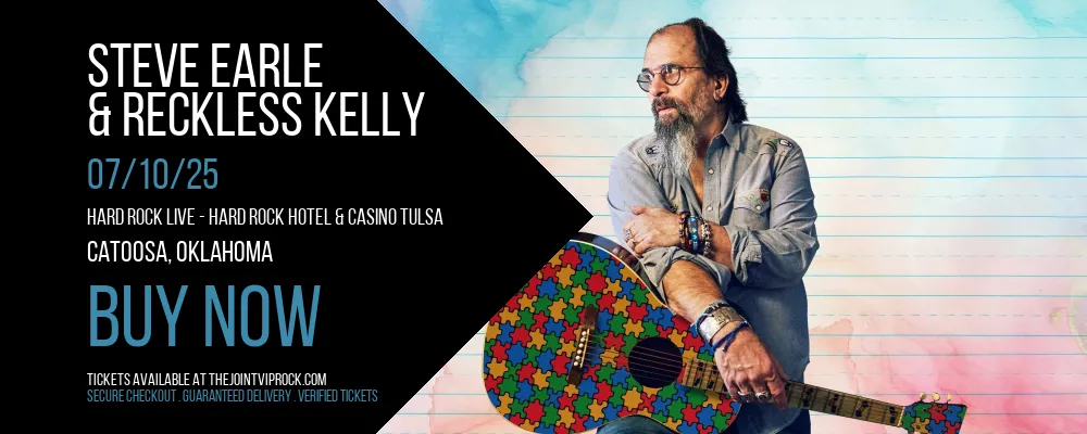 Steve Earle & Reckless Kelly at The Theater at Virgin Hotels
