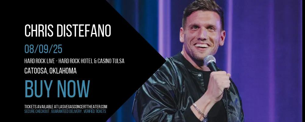 Chris Distefano at Hard Rock Live - Hard Rock Hotel & Casino Tulsa