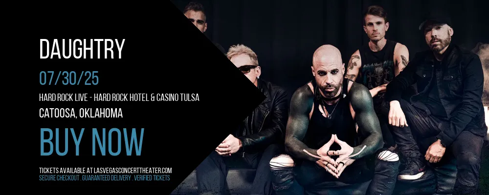 Daughtry at Hard Rock Live - Hard Rock Hotel & Casino Tulsa