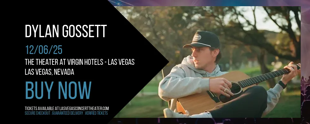 Dylan Gossett at The Theater at Virgin Hotels