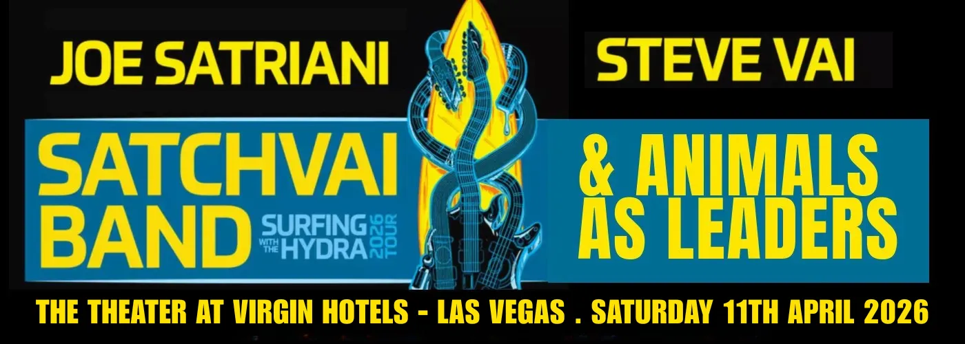 SatchVai Band: Joe Satriani &amp; Steve Vai &amp; Animals As Leaders