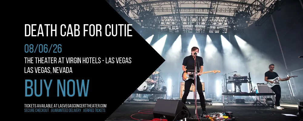Death Cab for Cutie at The Theater at Virgin Hotels
