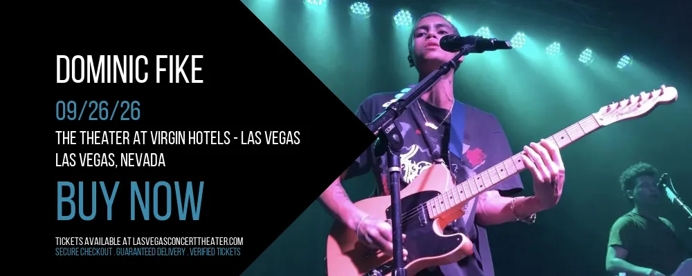Dominic Fike at The Theater at Virgin Hotels